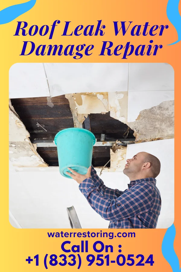 Roof Leak Water Damage Repair in Yosemite Lakes, CA
